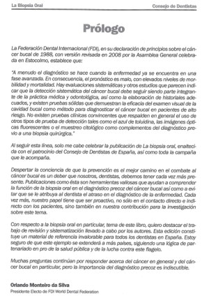 La Biopsia Oral - Prologue La Biopsia Oral - Prologue
