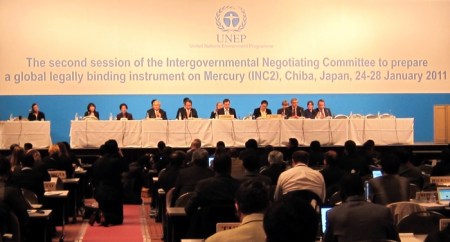 Second session of the Intergovernmental Negotiating Commmittee to prepare a global legally binding instrument on Mercury (INC2), Chiba, Japan, 24-28 January 2011 Second session of the Intergovernmental Negotiating Commmittee to prepare a global legally binding instrument on Mercury (INC2), Chiba, Japan, 24-28 January 2011