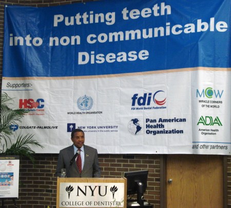 Tanzanian President, Jakaya M. Kikwete, expressed his deep concern over the burden of oral diseases for Tanzania and other resource-constrained countries