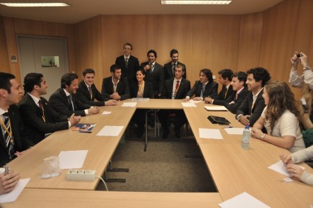 Meeting with IADS and the Portuguese Dental Students Associations Meeting with IADS and the Portuguese Dental Students Associations