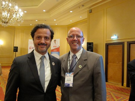 With Gilberto Pucca, responsible of the public oral health program “Brasil Sorridente” With Gilberto Pucca, responsible of the public oral health program “Brasil Sorridente”