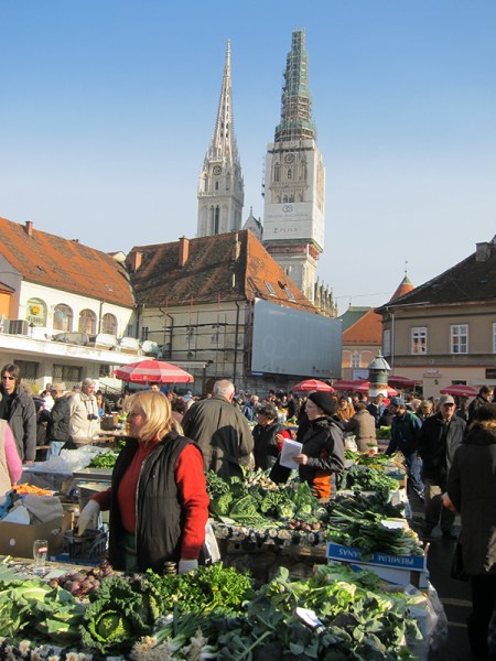 Local market.