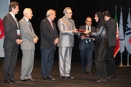 Opening ceremony moment.