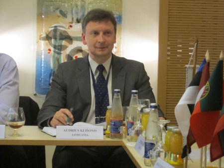 Lithuanian vice minister of Health, Audrius Klišonis. Lithuanian vice minister of Health, Audrius Klišonis.