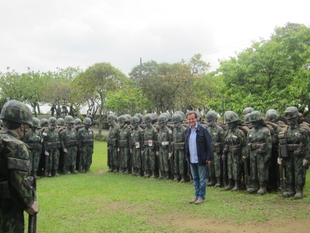 At the Juming Museum. Ju Ming is a Taiwanese sculptor who attained fame in Taiwan in the 1970s, and in New York in 1983.