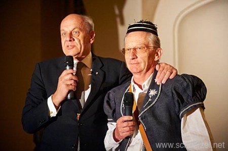 Gerhard Seeberger, ERO former president, and Phillippe Rusca, current president.