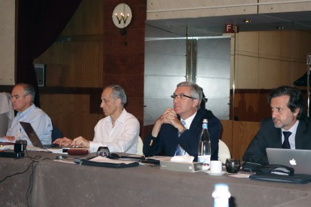 From Left to right: David Williams, Michael Glick, Jean-Luc Eiselé and me.