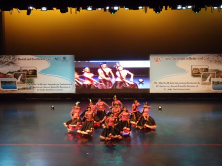Dance performance at the opening ceremony.