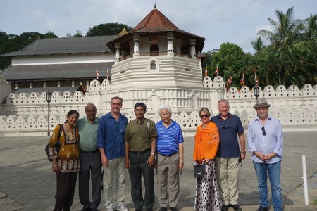 Sacred Temple of the Tooth Relic in Kandy.
